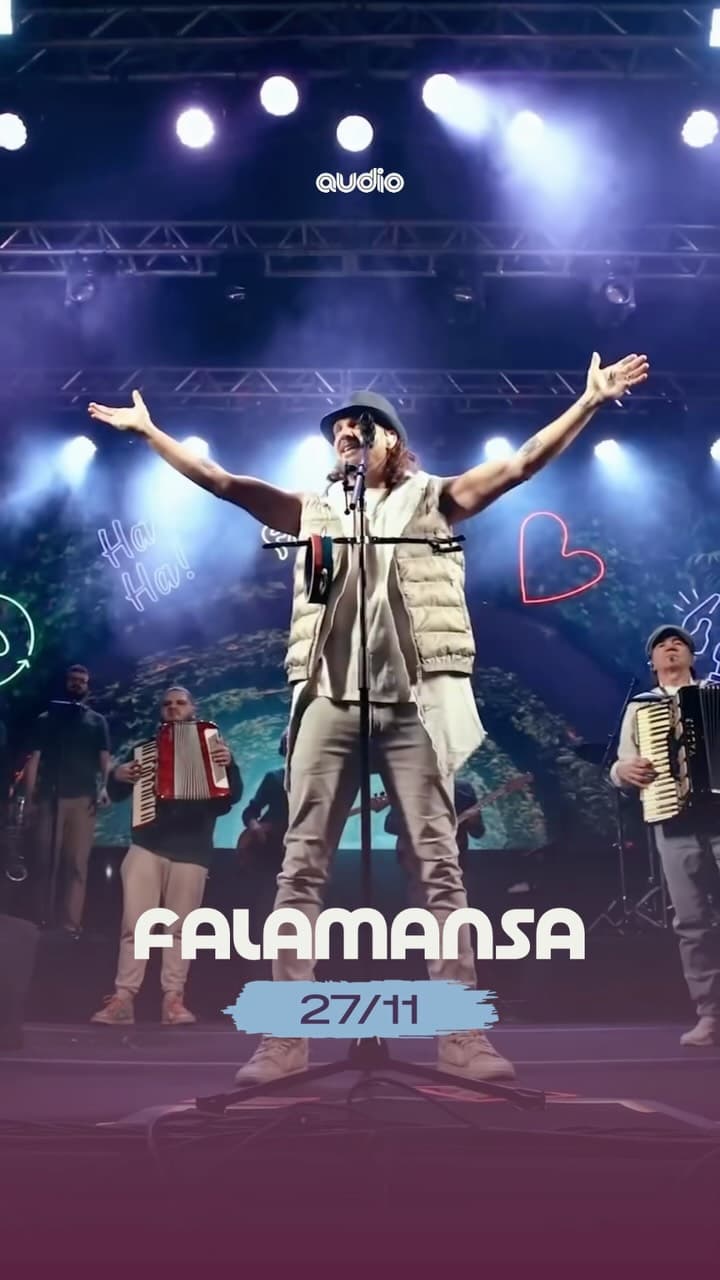 Flyer de Banda Fala Mansa