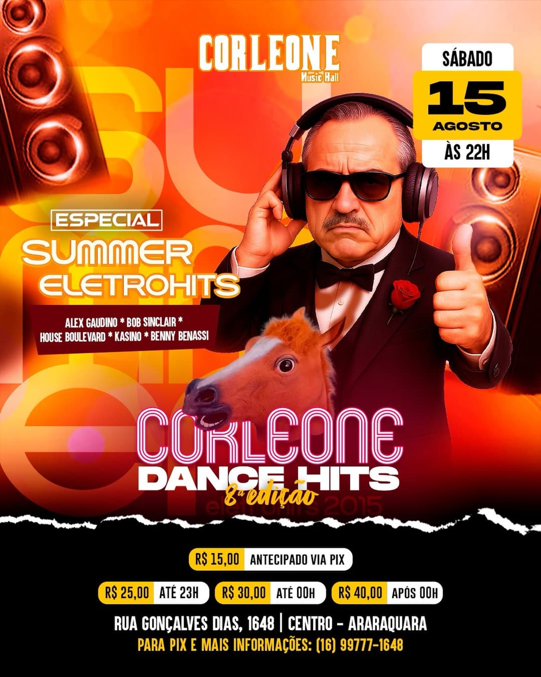 Flyer de DJ Cavalouko