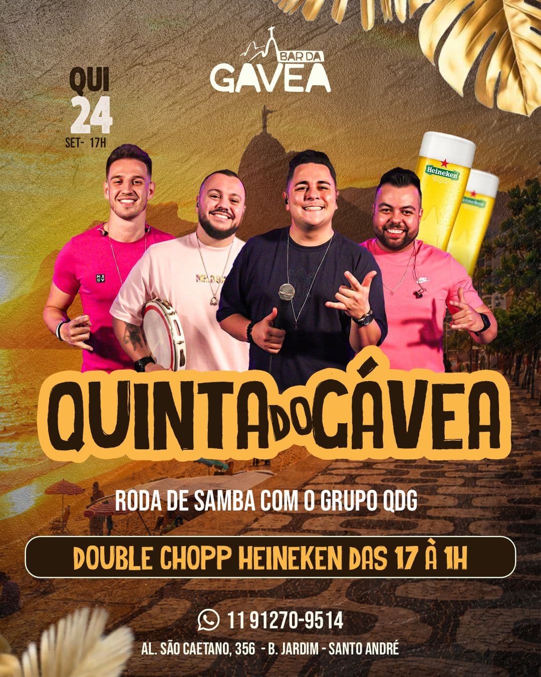 Flyer de Grupo QDG