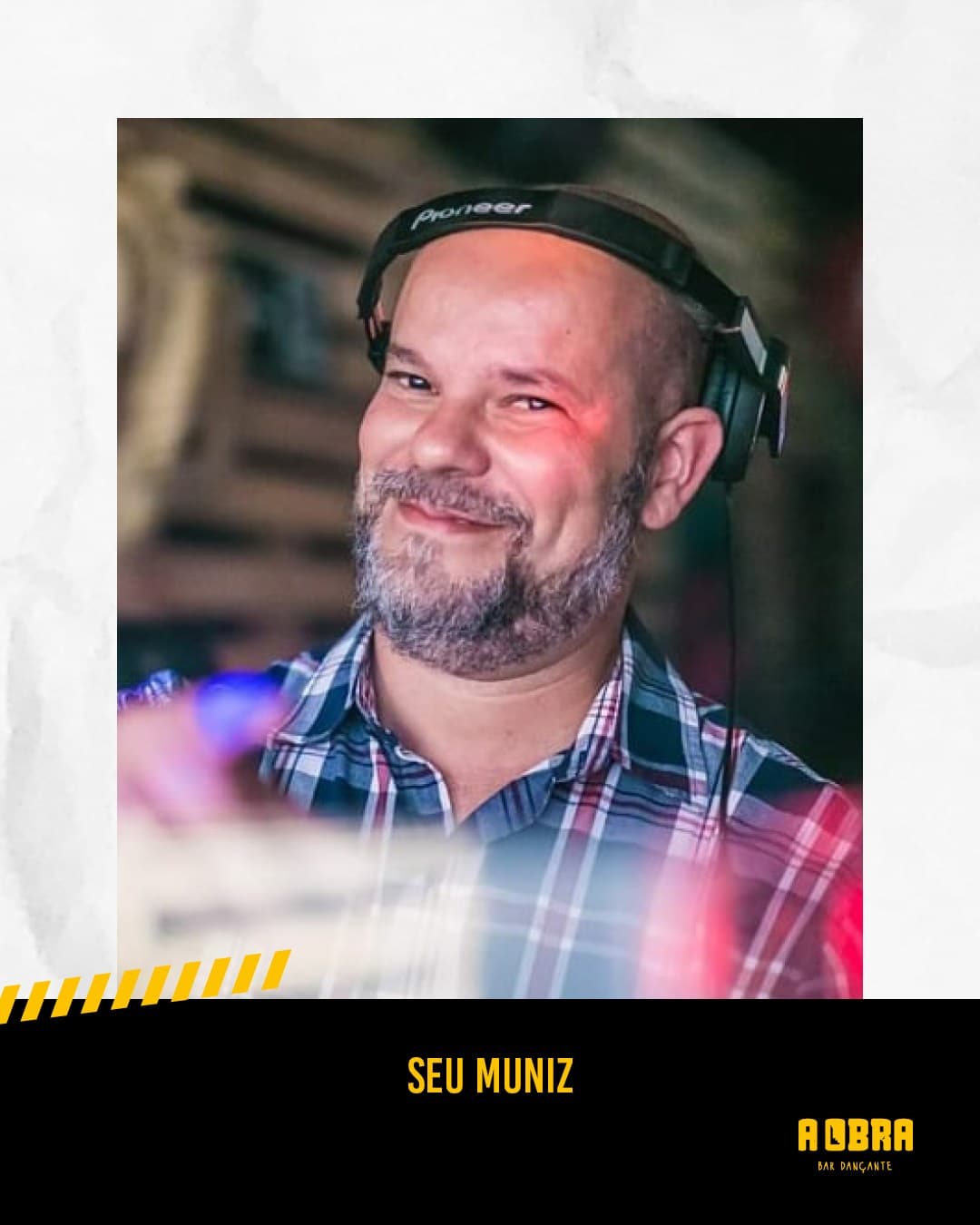 Flyer de Dj Seu Muniz