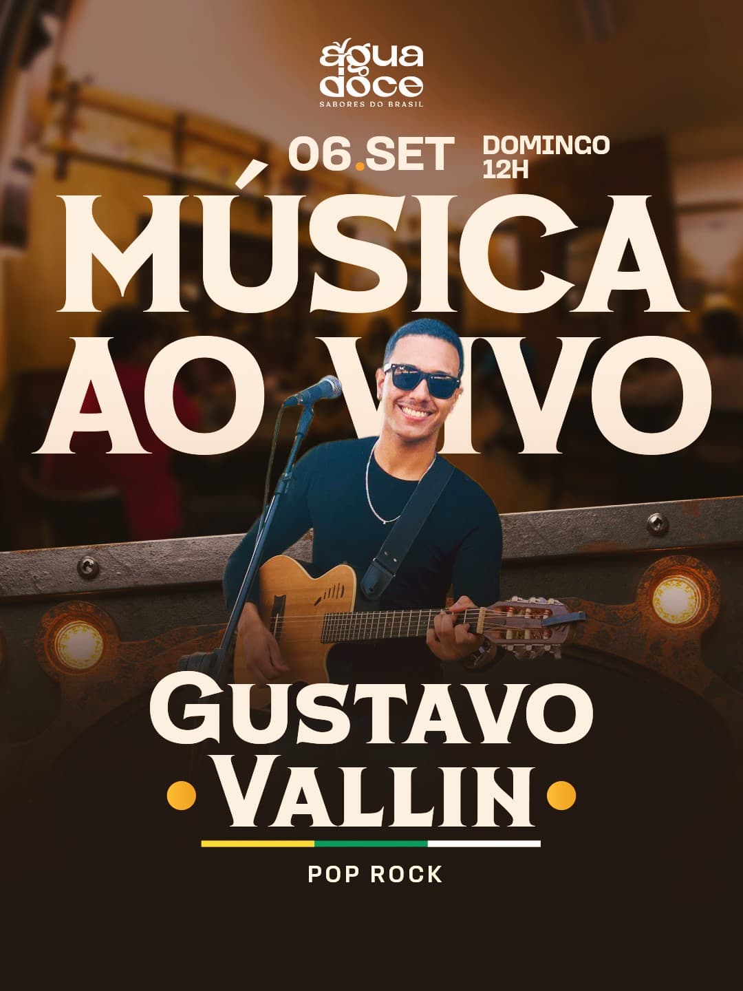 Flyer de Gustavo Vallin