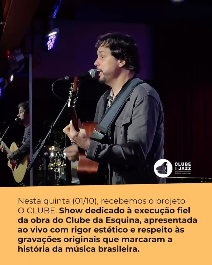 Flyer de Celso Moreira, O Clube e Kiko Mitre