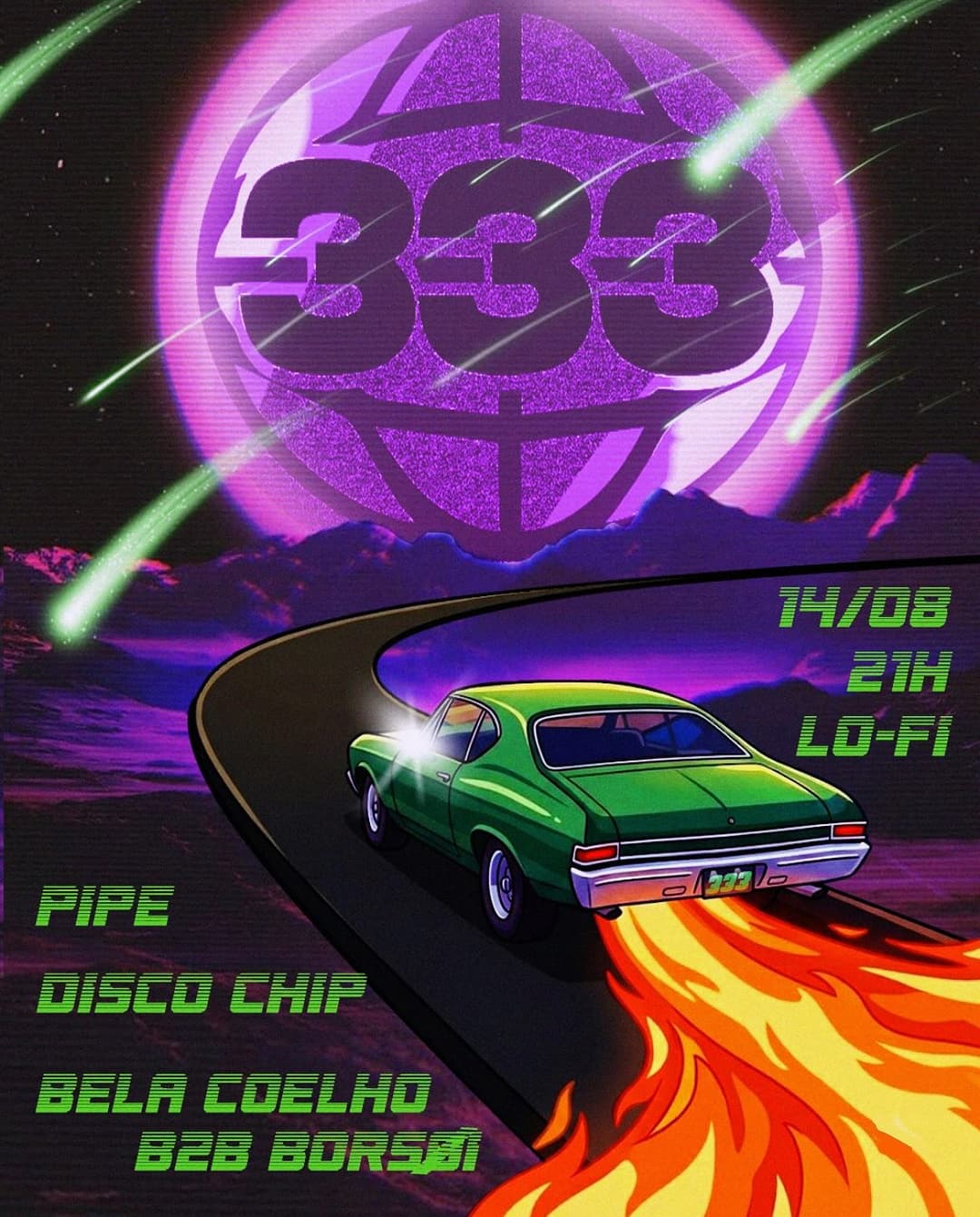 Flyer de Disco Chip