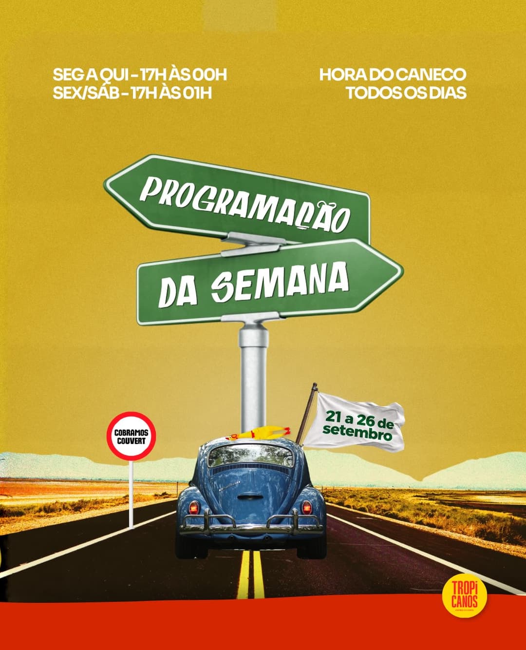 Flyer de Lolost e DDZin