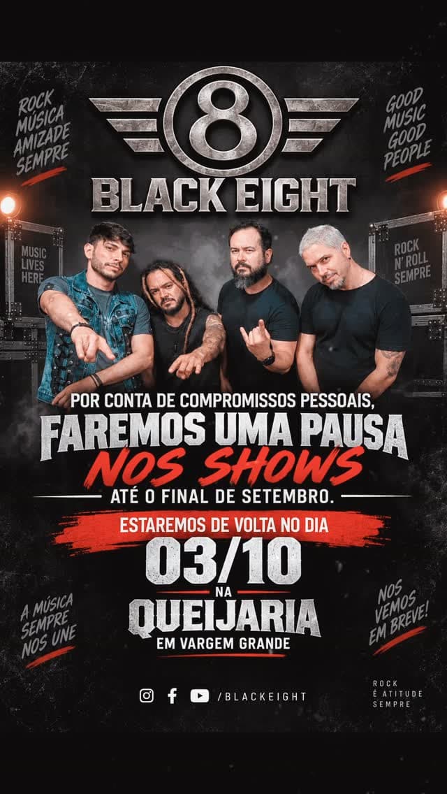 Flyer de Black Eight