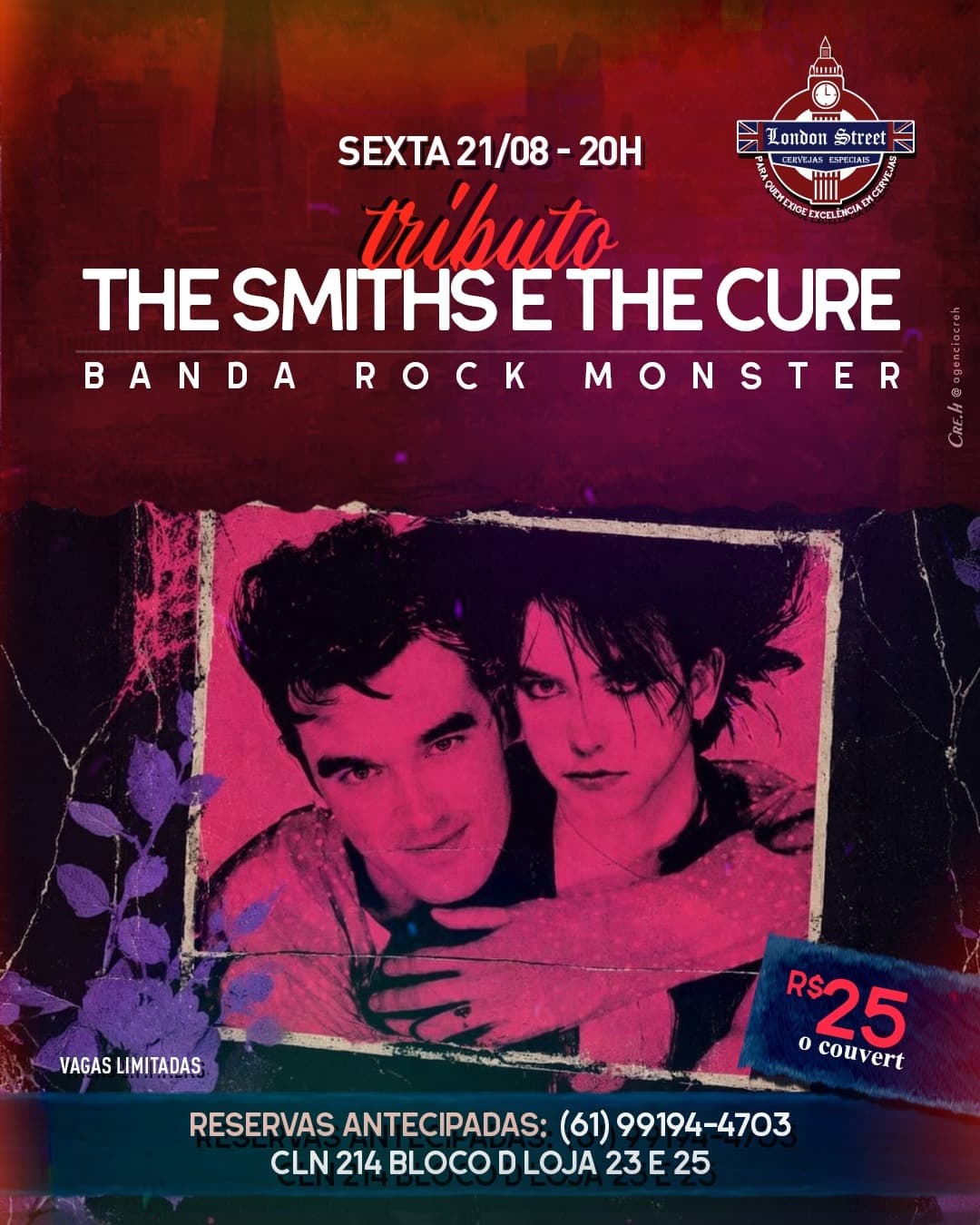 Flyer de Banda Rock Monster
