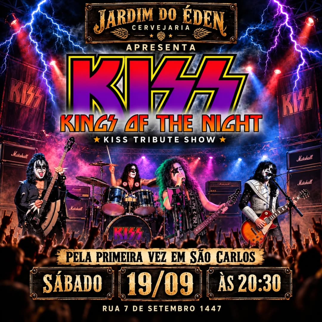 Flyer de Kings of the Night