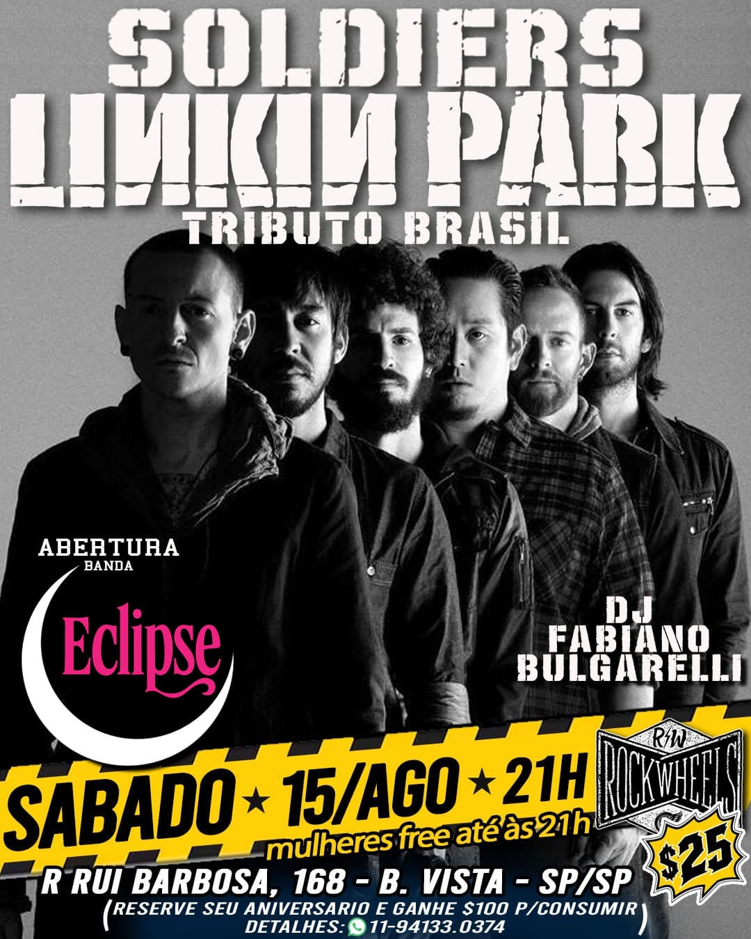 Flyer de LINKIN PARK COVER