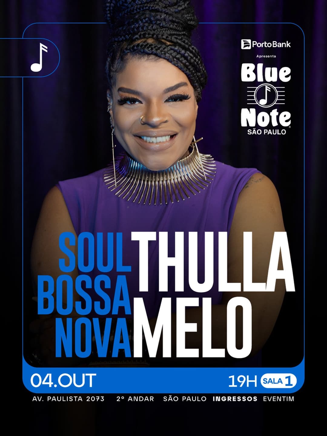 Flyer de Thulla Melo