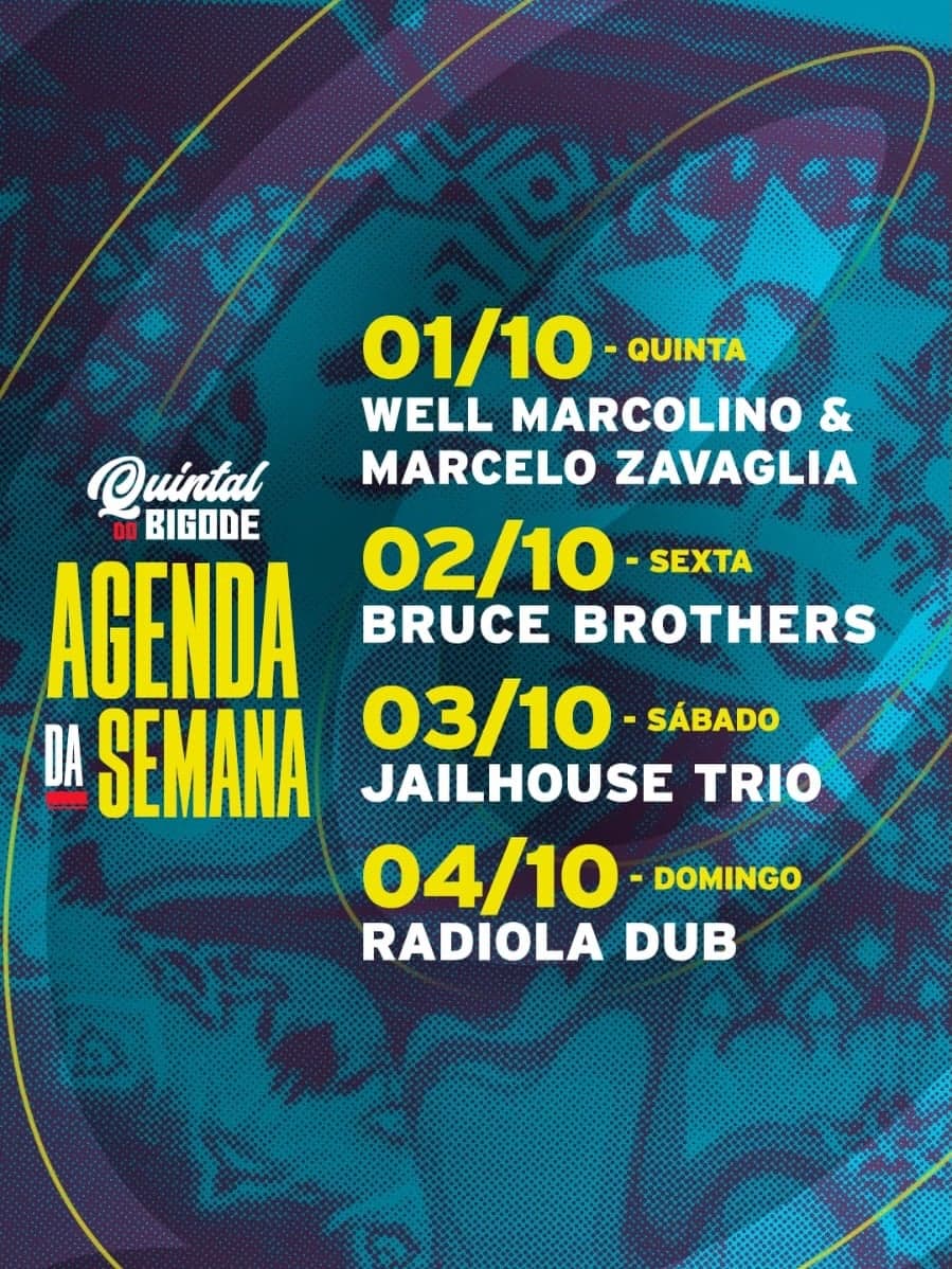 Flyer de Well Marcolino & Marcelo Zavaglia