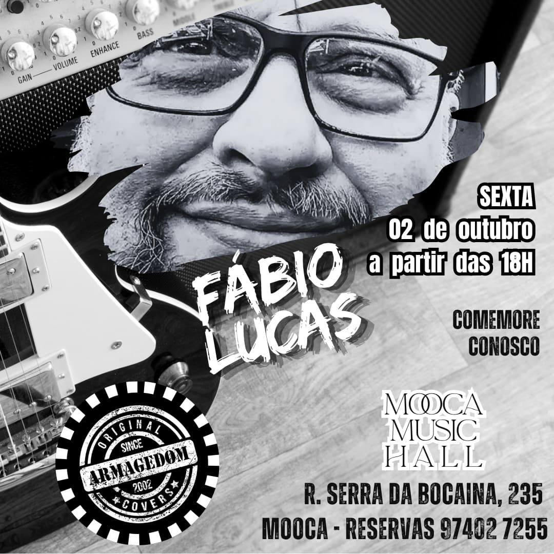 Flyer de FABIO LUCAS