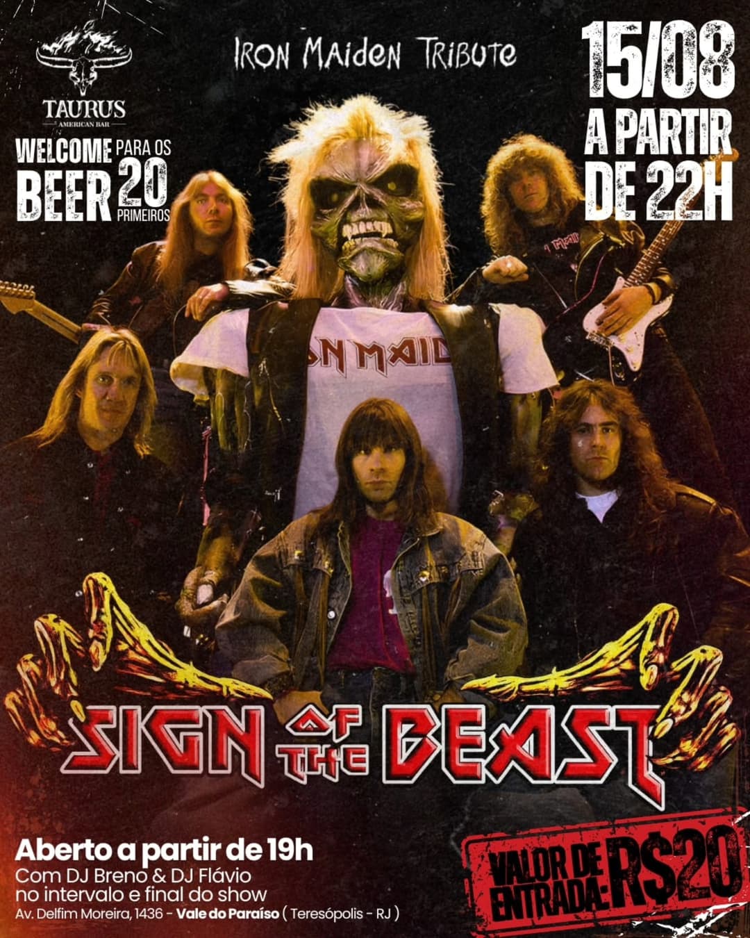 Flyer de Sign of The Beast