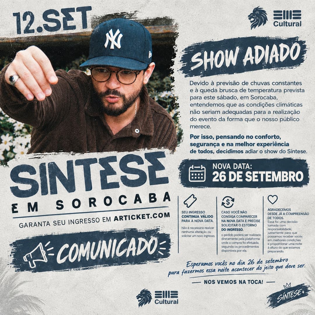 Flyer de SÍNTESE