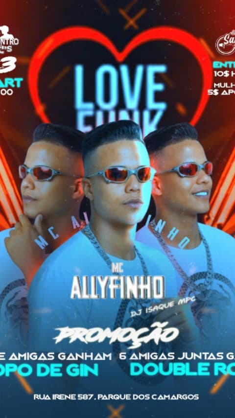 Flyer de Dwloc, MC Allyfinho e DJ Isaque MPC