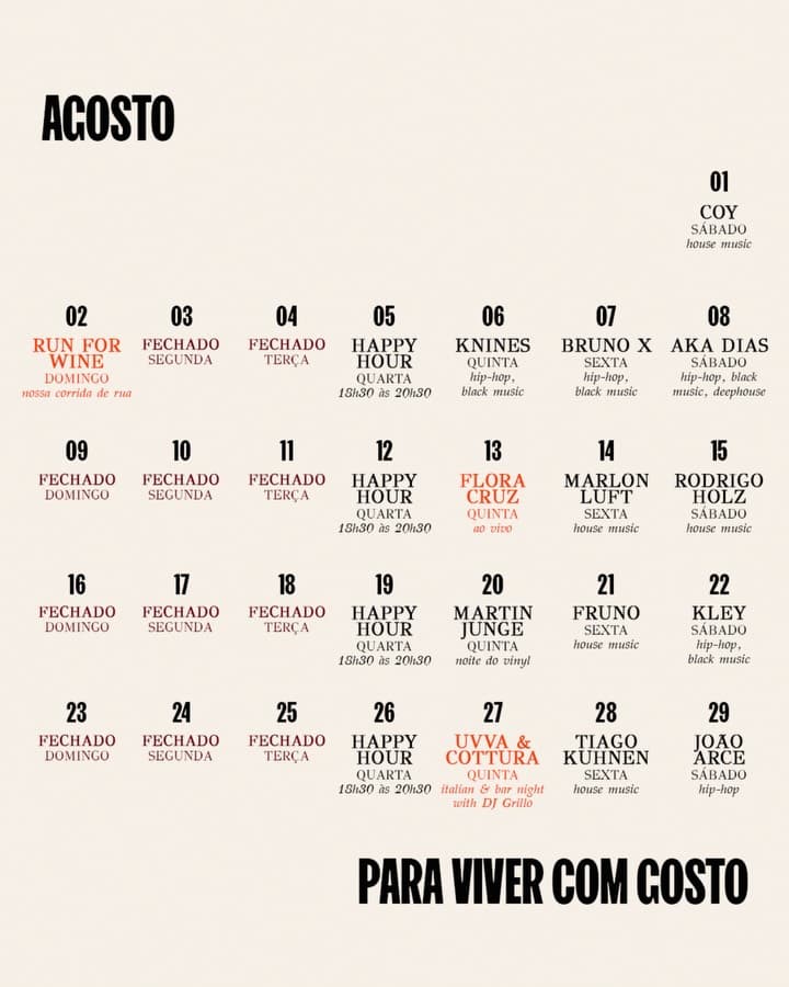 Flyer de Flora Cruz