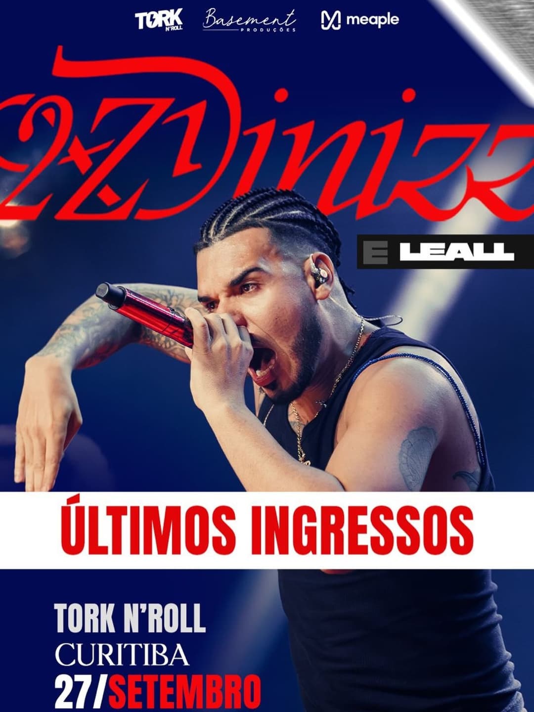 Flyer de Yungleall e 2ZDINIZZ