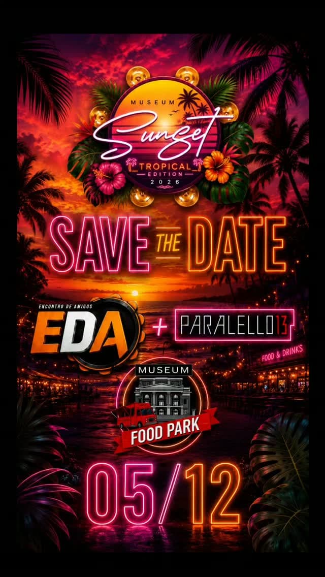 Flyer de Eda - Encontro de Amigos, EDA e Paralello 13