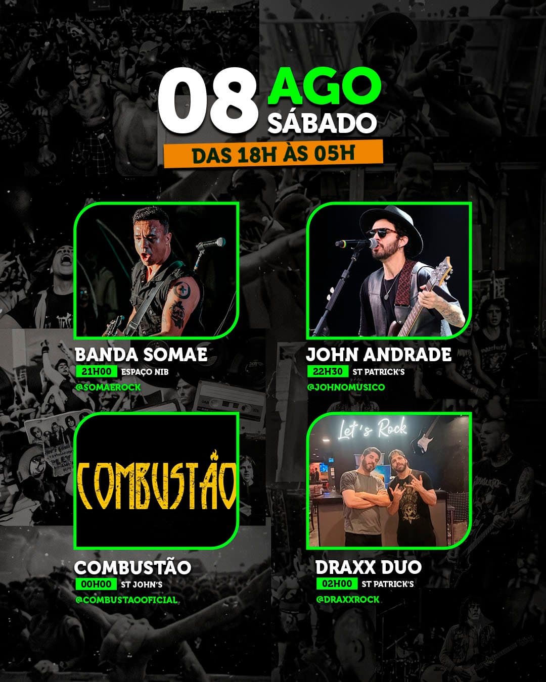 Flyer de John Andrade