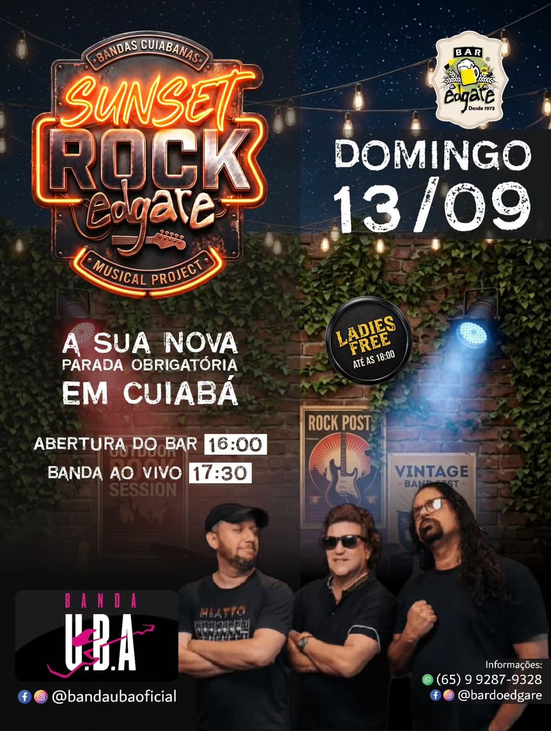Flyer de Banda U.B.A.