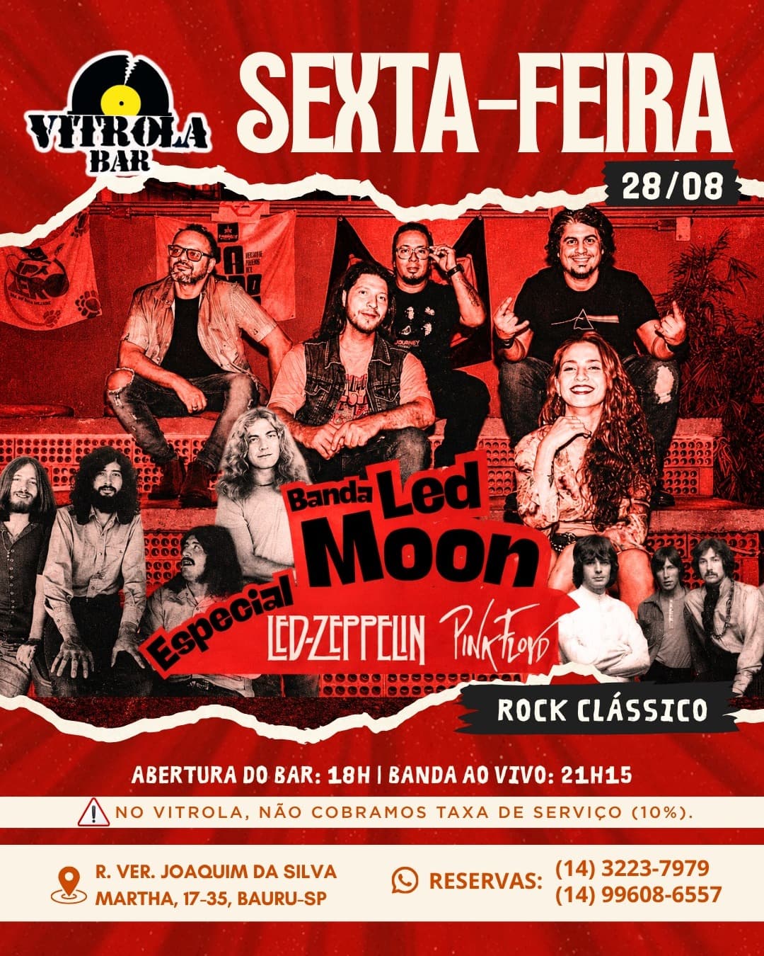 Flyer de Led Moon