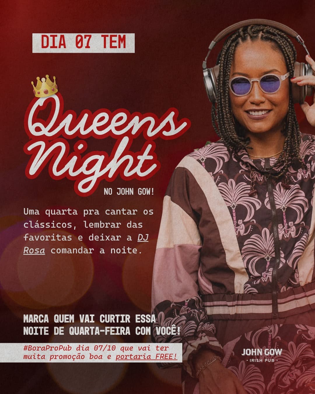 Flyer de DJ Rosa