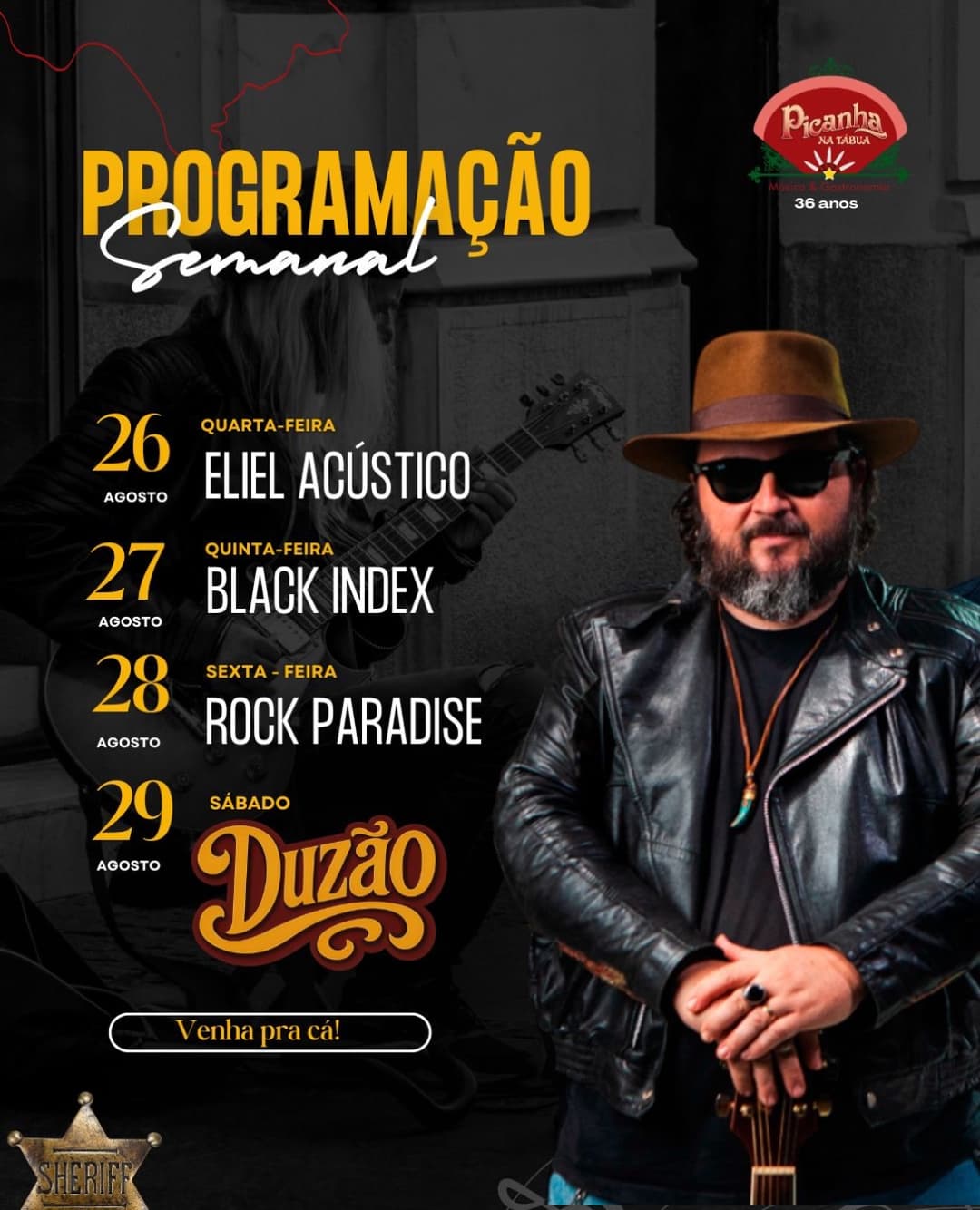 Flyer de Rock Paradise