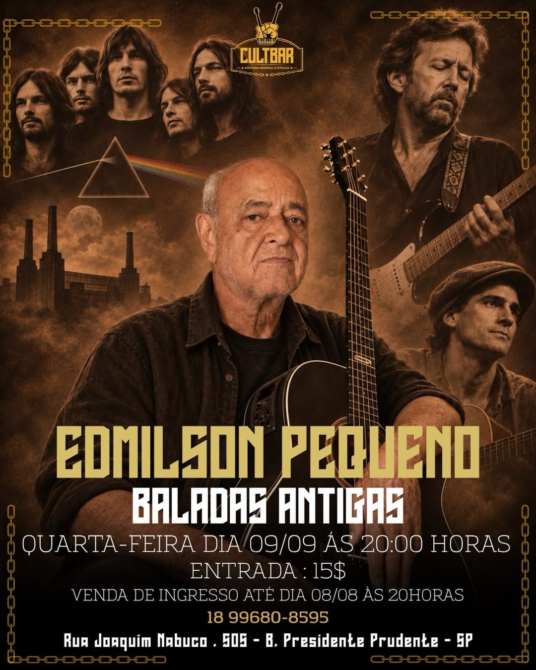 Flyer de Edmilson Pequeno