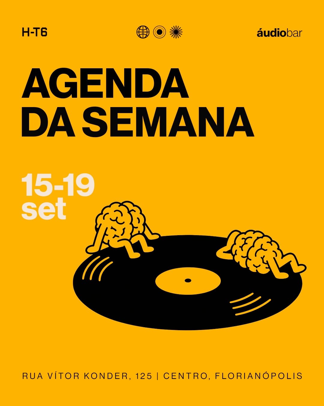 Flyer de Caio Busetti e Marc-lo