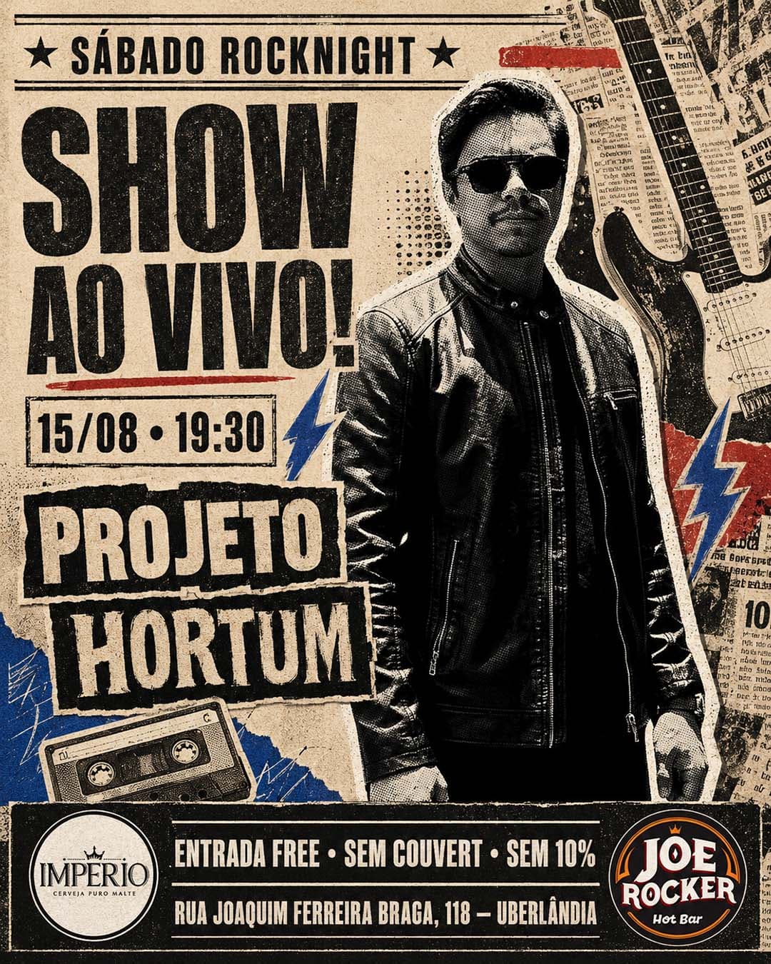 Flyer de Projeto Hortum