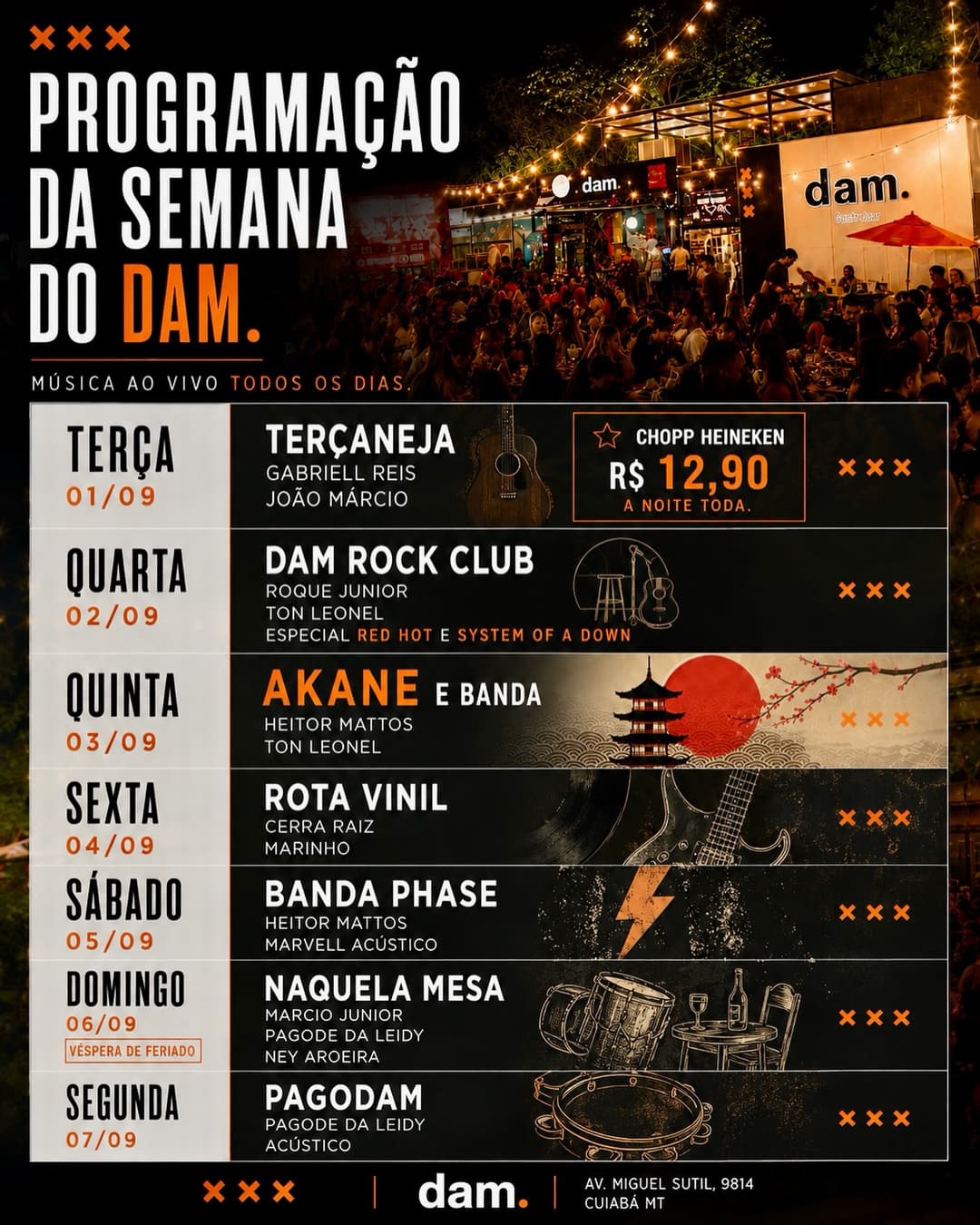 Flyer de Pagode da Leidy