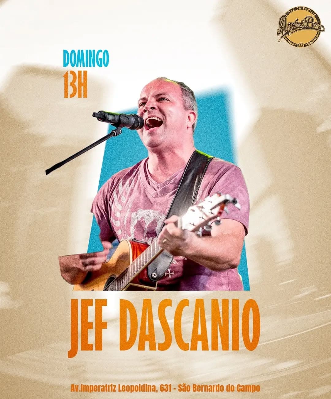 Flyer de Jef da Scanio