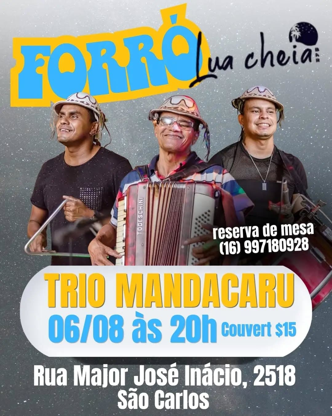 Flyer de Trio Mandacaru