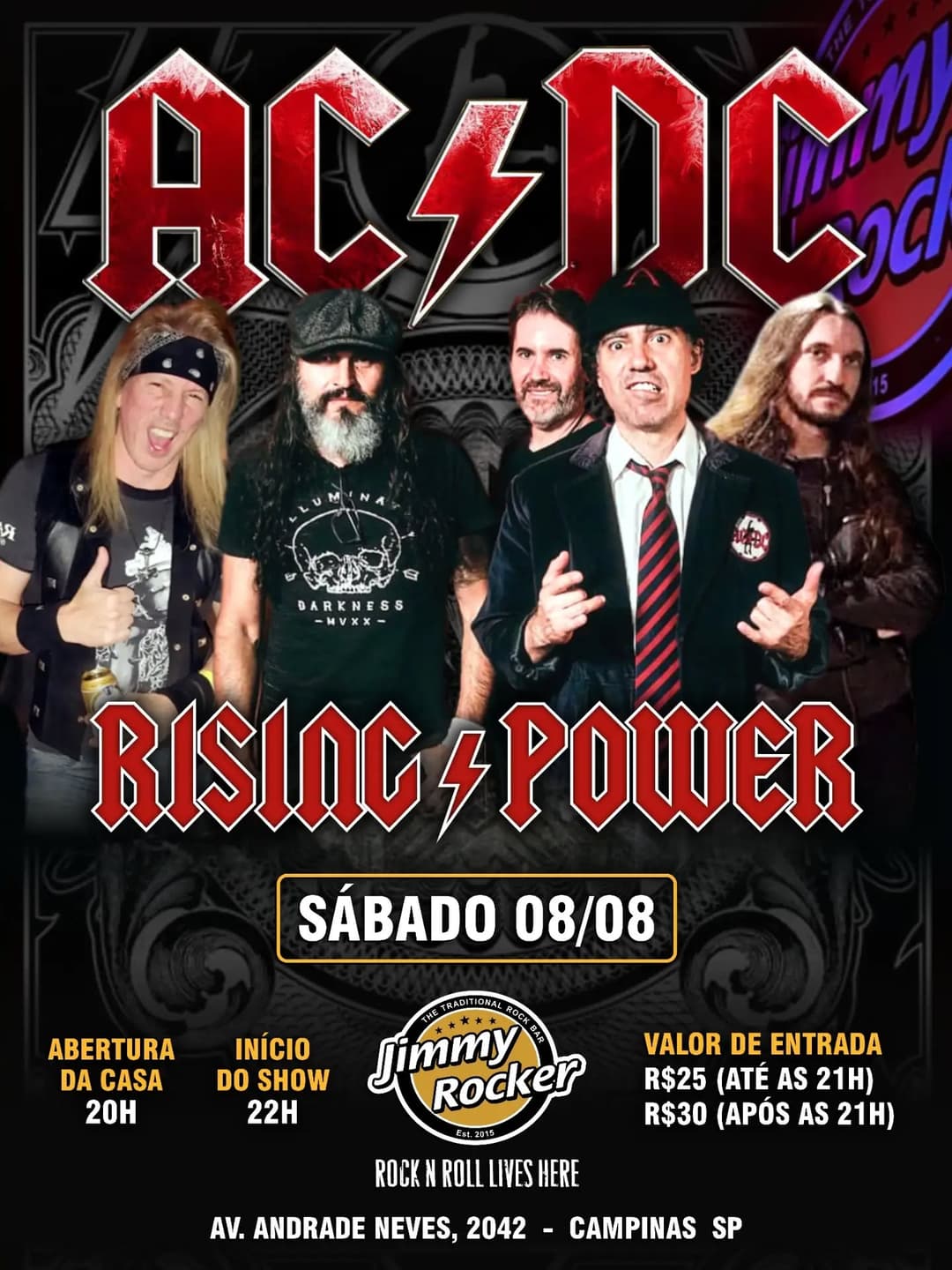 Flyer de Rising Power