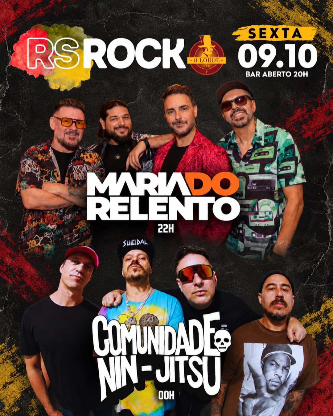 Flyer de Maria do Relento