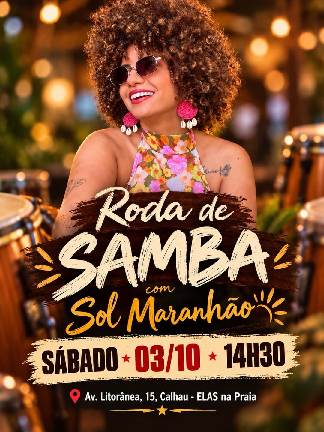 Flyer de Sol Maranhão