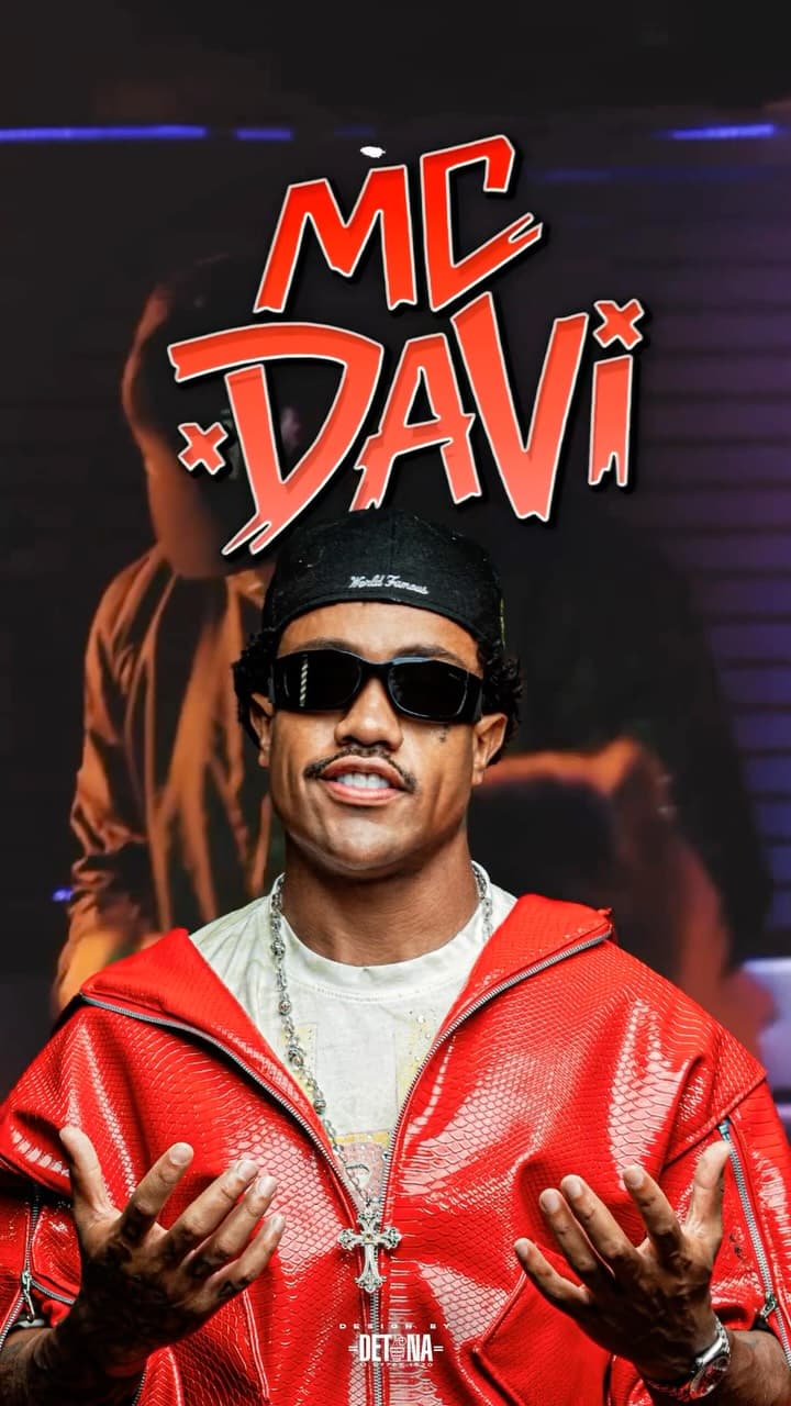 Flyer de MC Davi, DJ Gu, DJ Rhaul e DJ Gabiem
