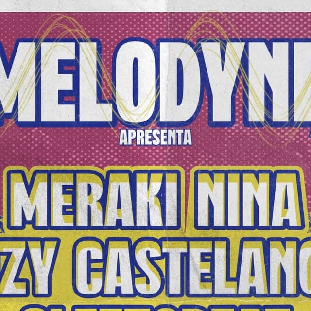 Flyer de Meraki Nina, Izy Castelano, CL Fez o Beat e Joazz