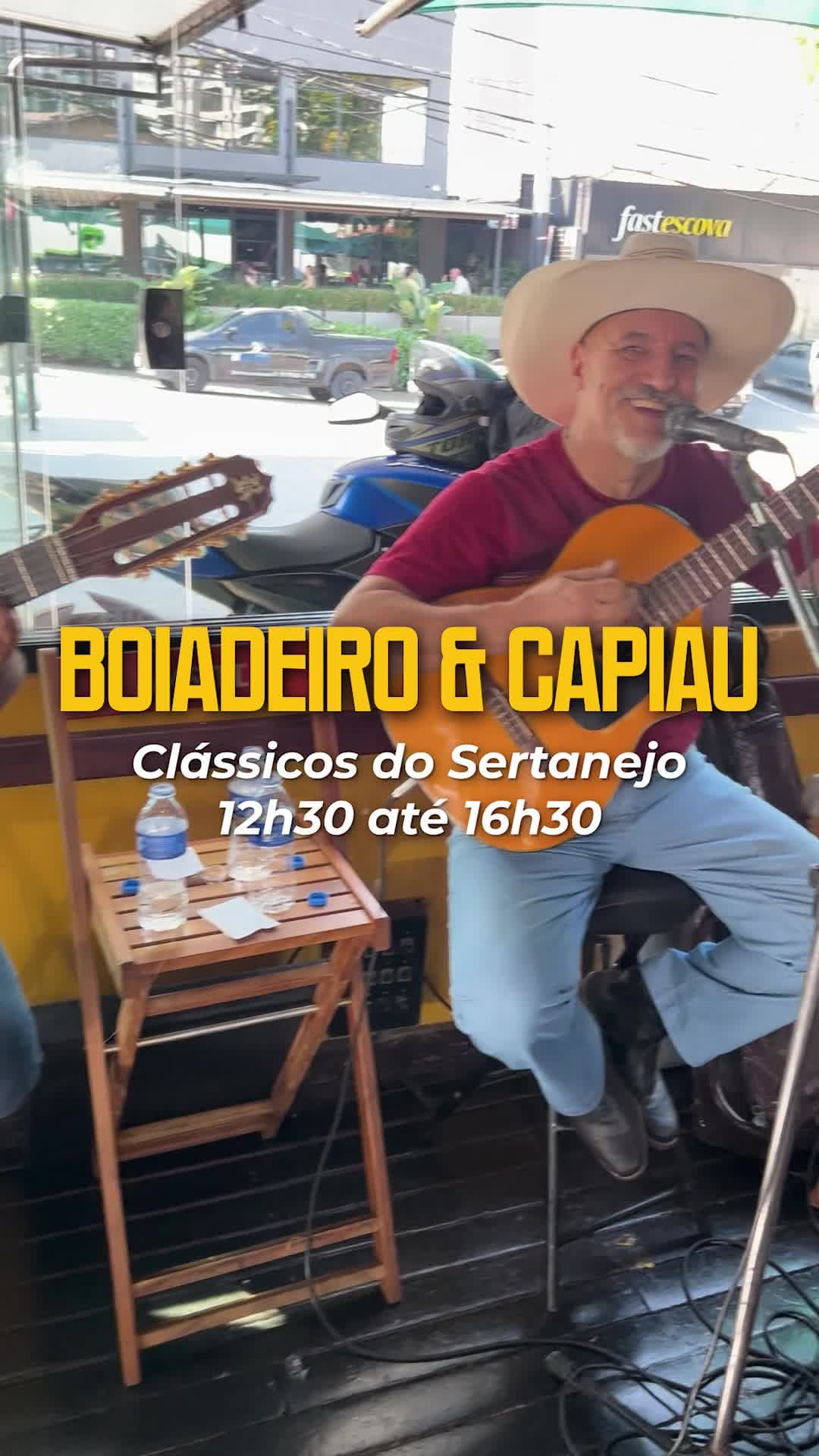 Flyer de Boiadeiro e Capiau