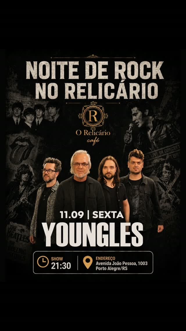 Flyer de Banda Youngles