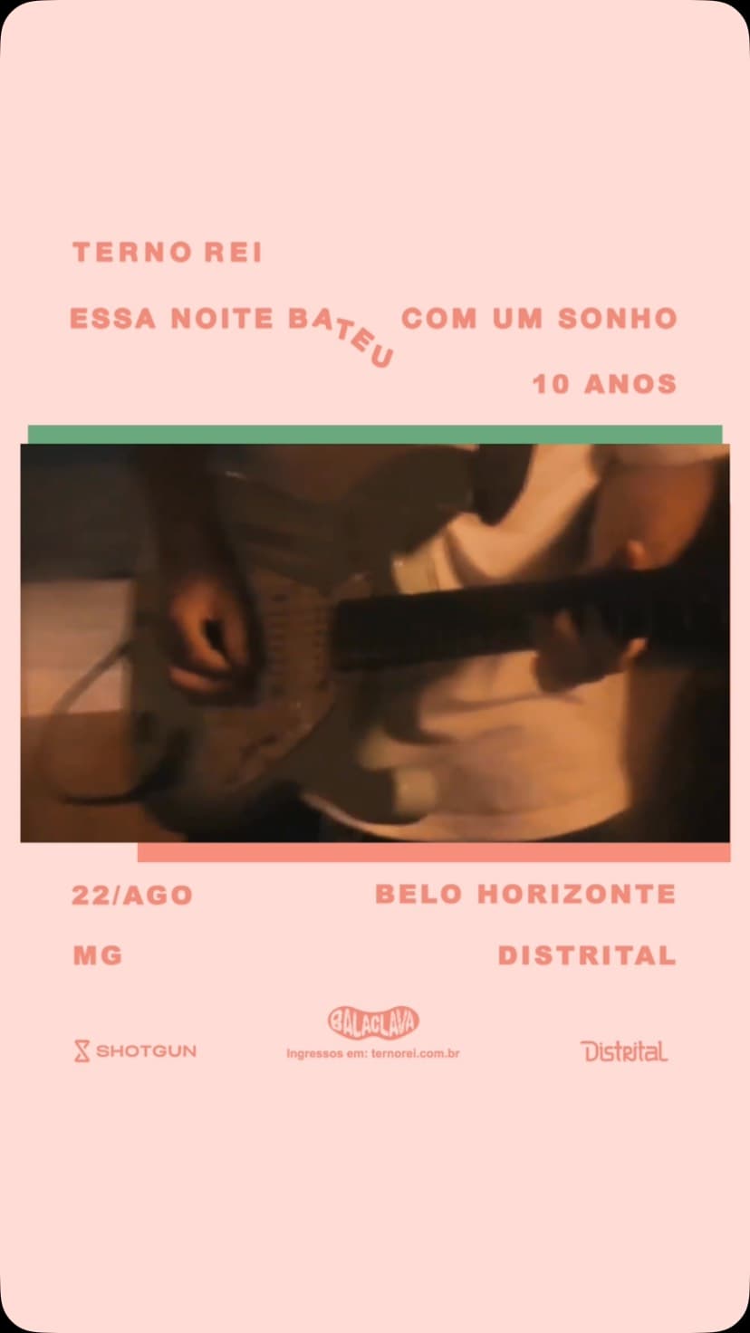 Flyer de Terno Rei