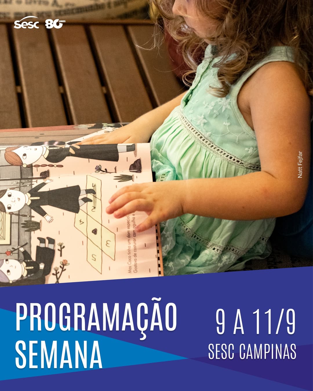 Flyer de Swami Jr. e Luísa Lacerda