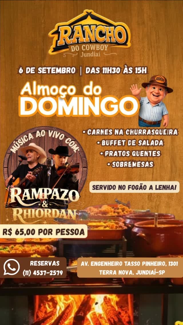 Flyer de Rampazo & Rhiordan