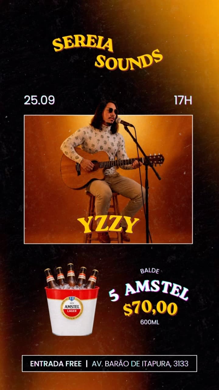 Flyer de Yzzy