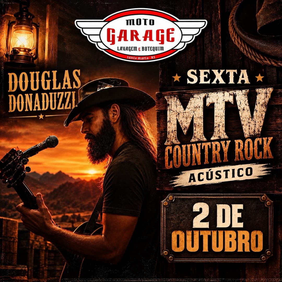 Flyer de Douglas Donaduzzi