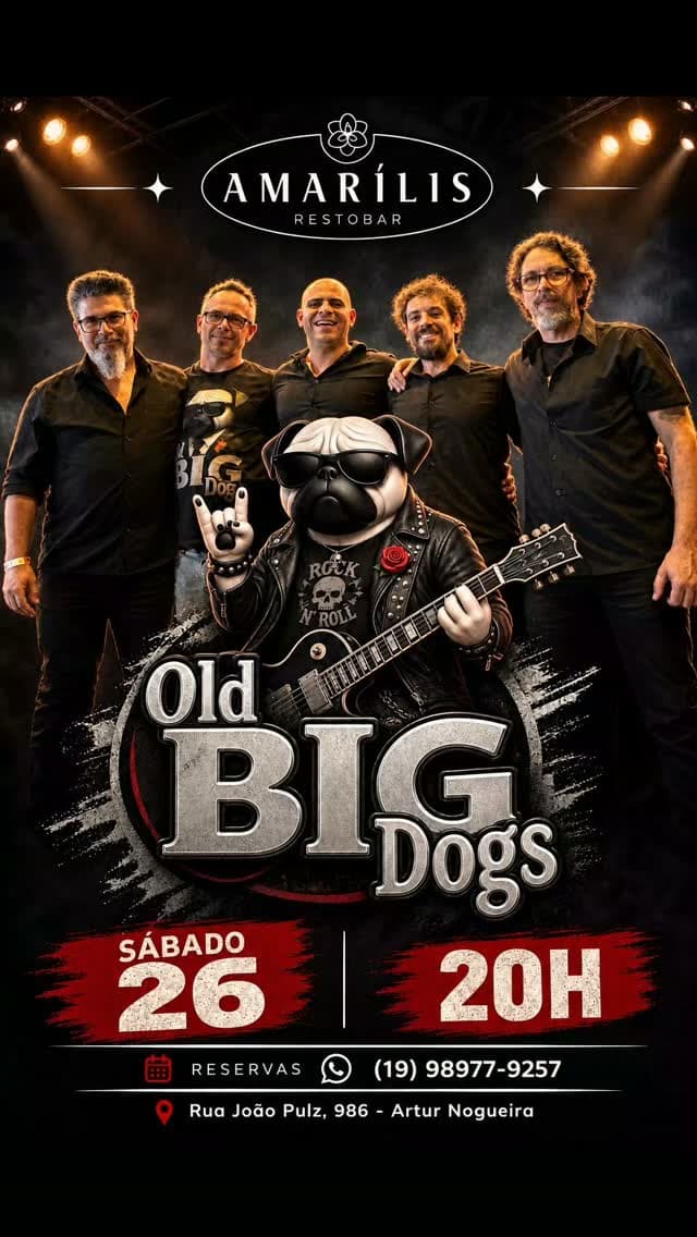 Flyer de Old Big Dogs Oficial