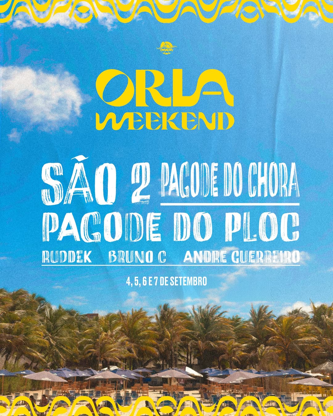 Flyer de 40 Graus, São 2 e Bruno C