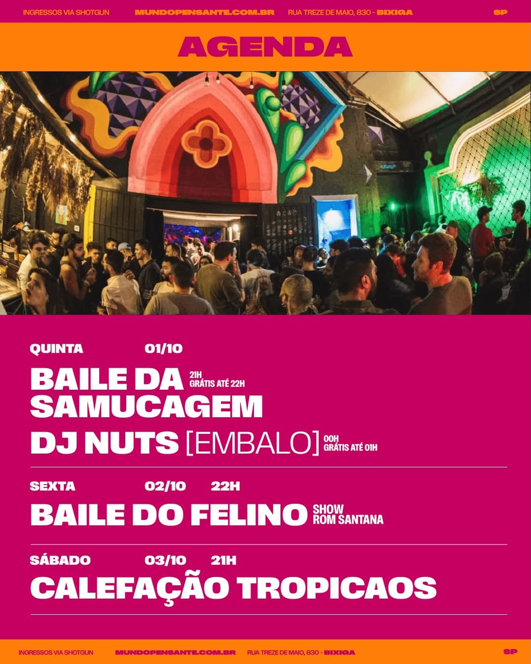 Flyer de Tropicaos