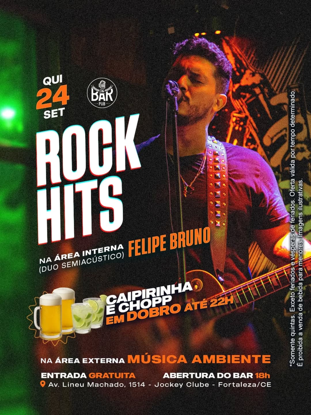 Flyer de Felipe Bruno Duo