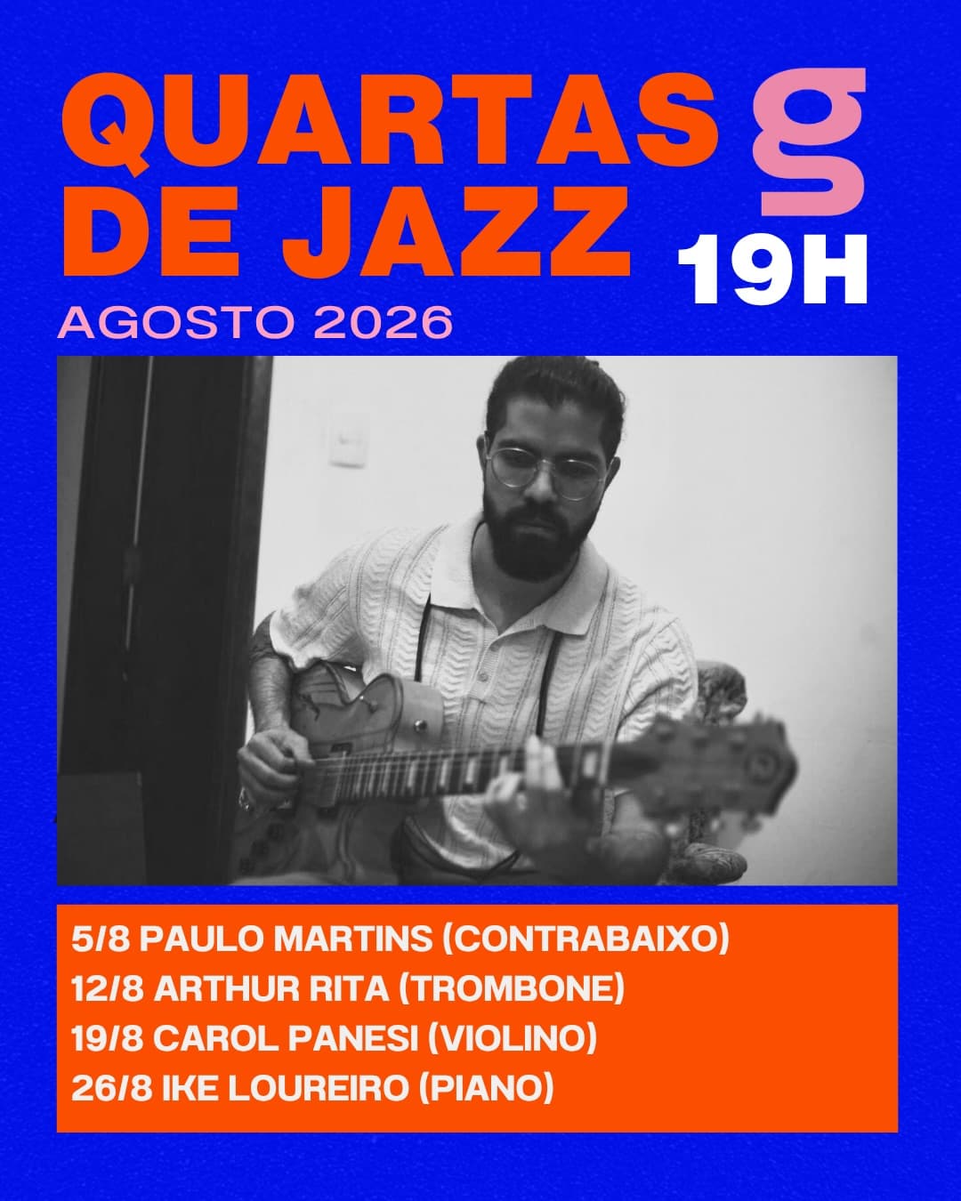 Flyer de Ike Loureiro