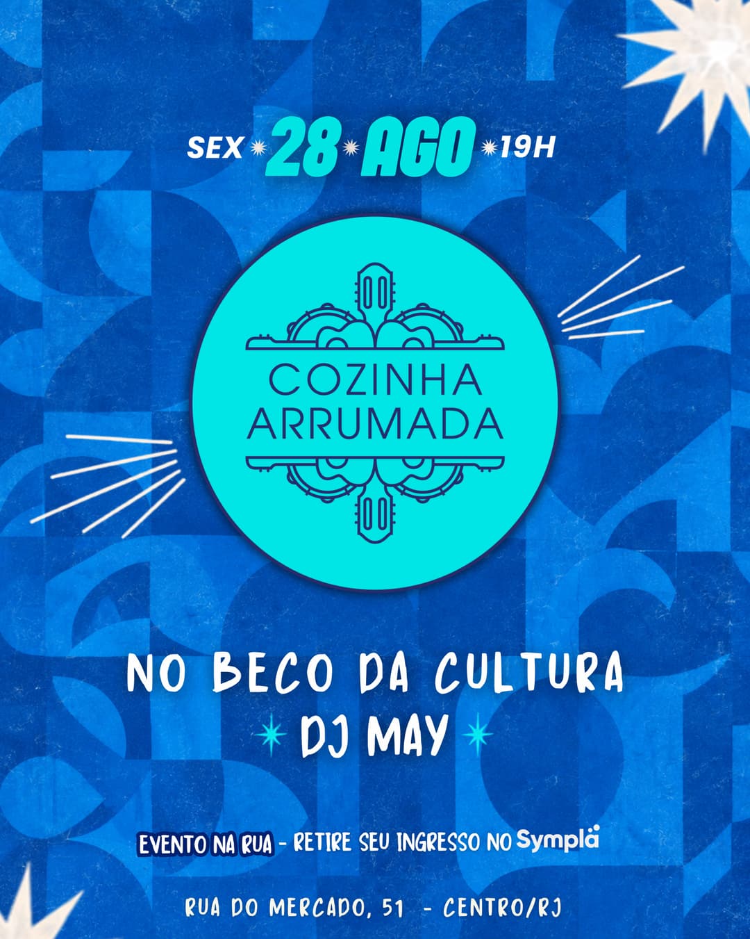 Flyer de Grupo Cozinha Arrumada